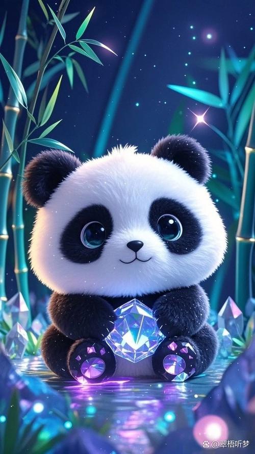 熊猫的图片可爱图片