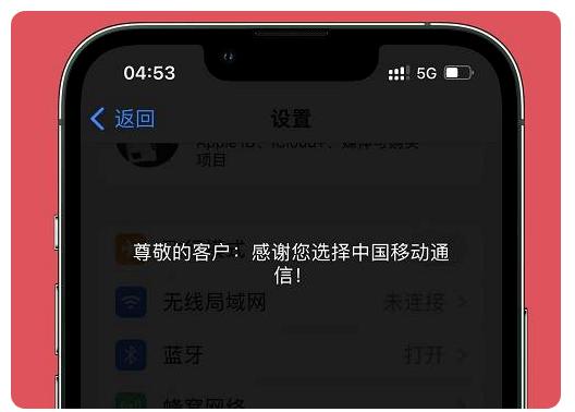 ios一直弹出运营商