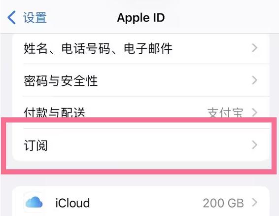 苹果手机设置里没有订阅是怎么回事