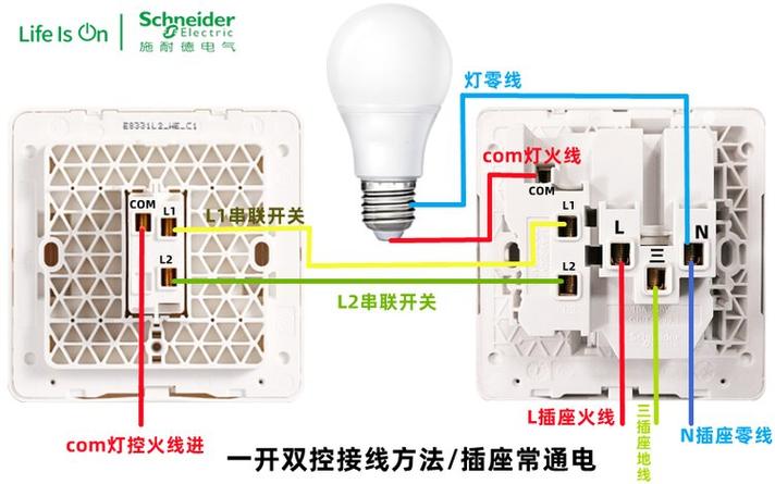 一插一控怎么接线截图3