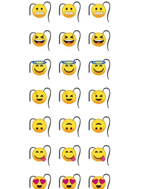 emoji花墙复制