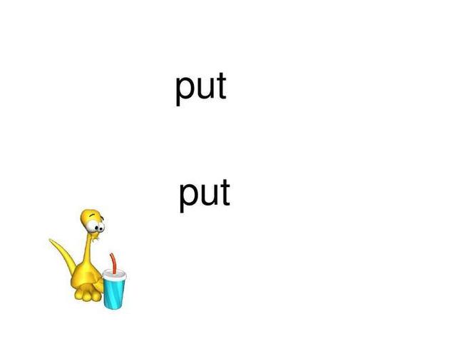put in中文翻译