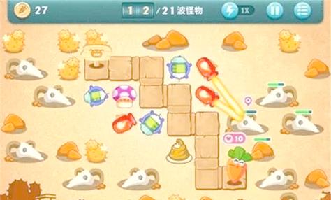 保卫萝卜终极挑战第42关怎么过