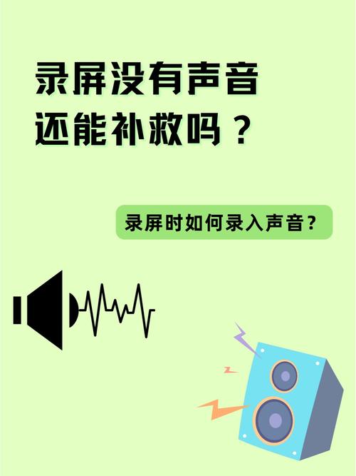 苹果手机录屏没有声音可以补救吗