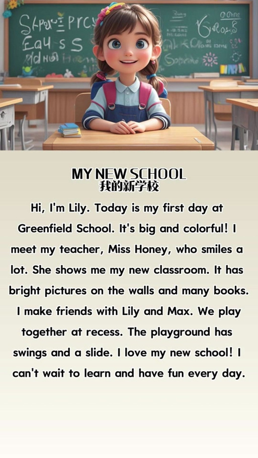my school 英语作文
