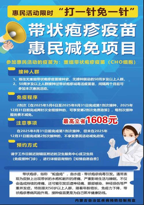 带状疱疹优惠政策上海