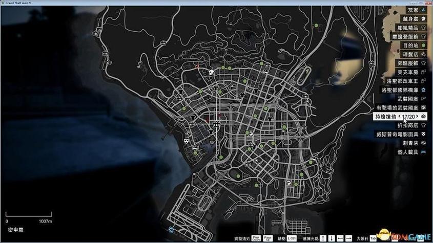 gta5空中别墅在地图哪里