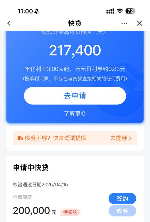 钞快贷是什么情况