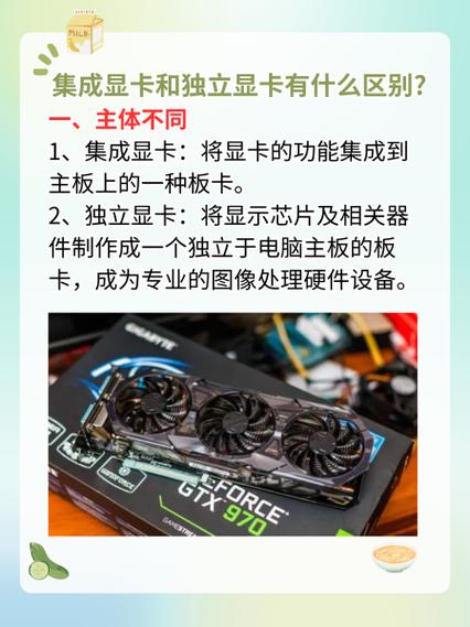 集成显卡和独显哪个好用