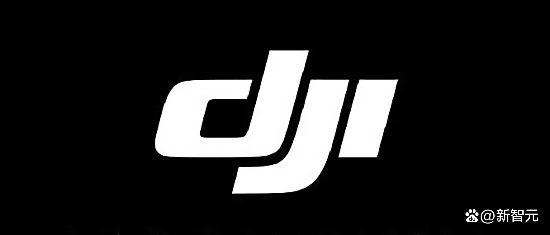 大疆黑底白色logo