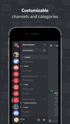 手机上discord