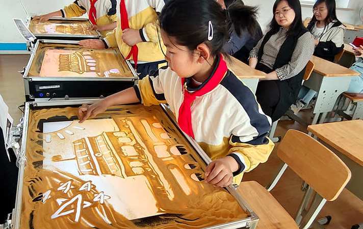 将照片制作沙画视频