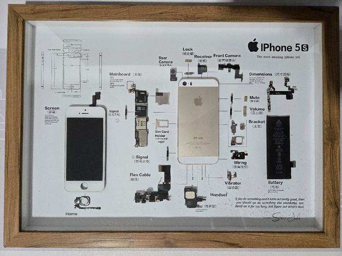iphone5s拆解图零件明细