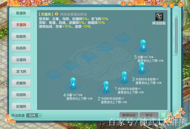 神武4电脑版5开日常阵容