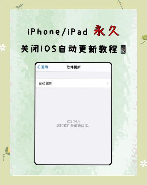 苹果手机系统更新怎么关闭截图2