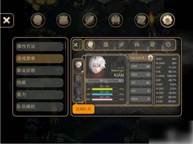 艾诺迪亚属性点具体加的是什么?