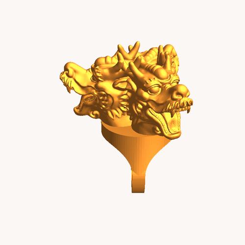三龙戒指