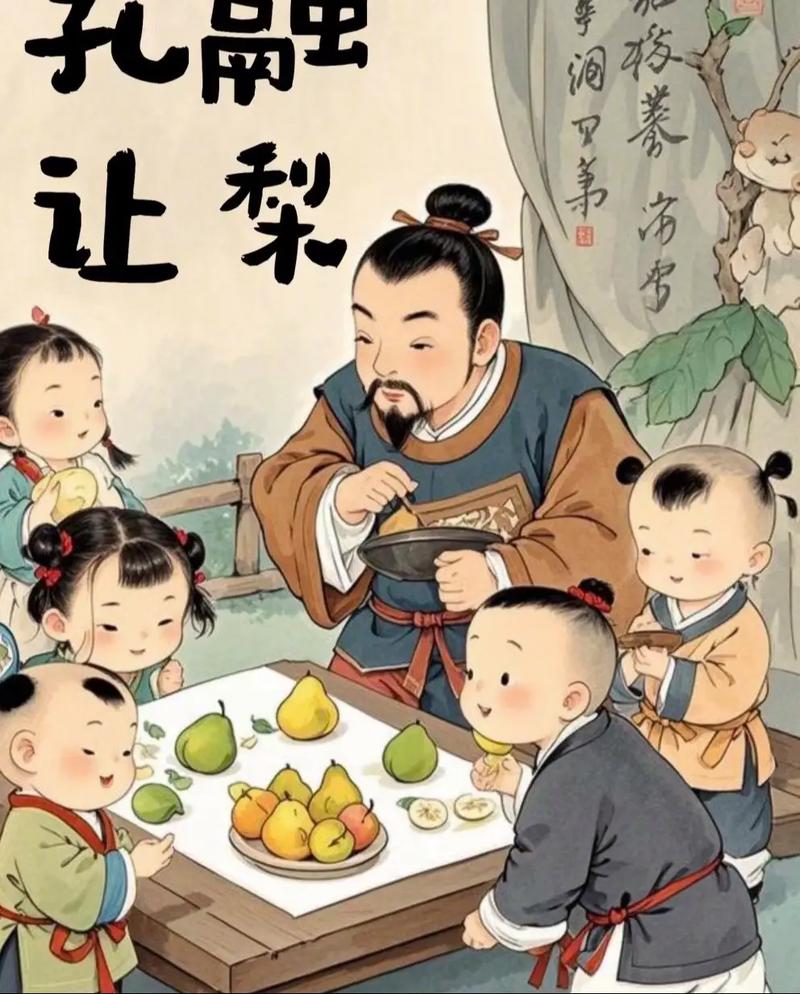 孔融让梨儿童版