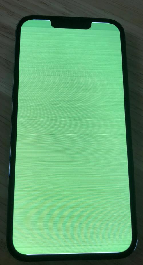 屏幕突然出现绿框,无法滑动