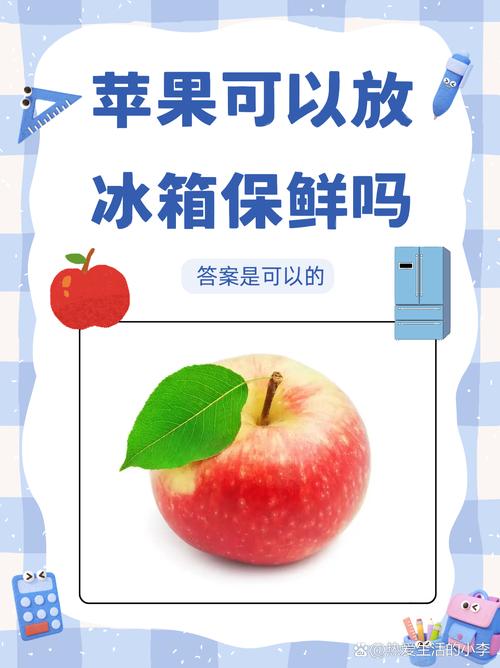 苹果可以放冰箱里吗