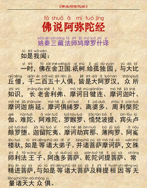 阿弥陀佛经
