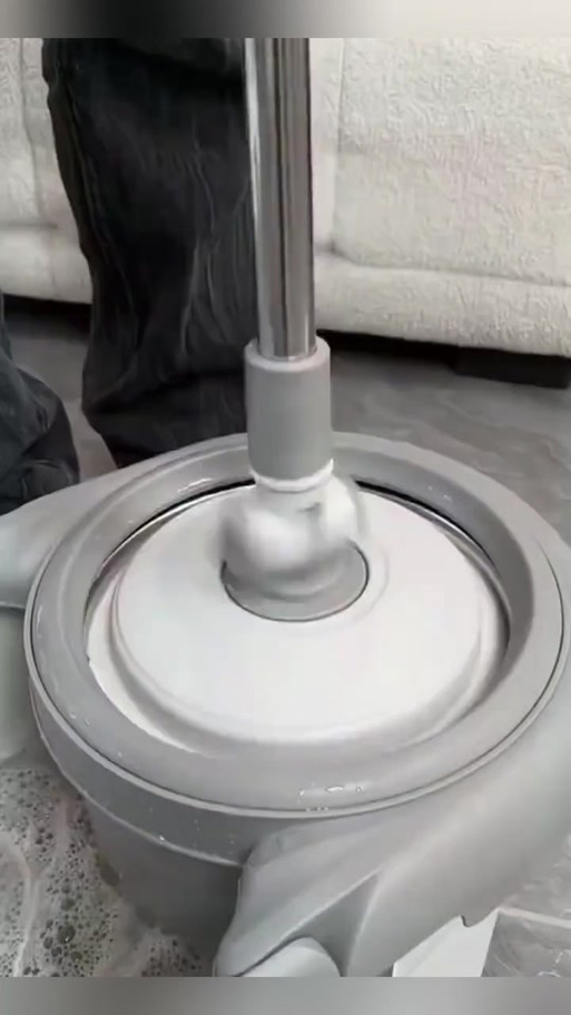 旋转拖把杆内部拆卸视频