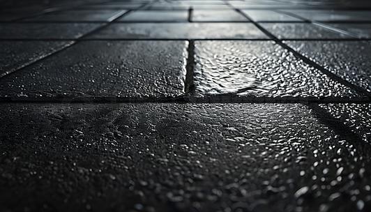 水泥地面不干还是黑色的