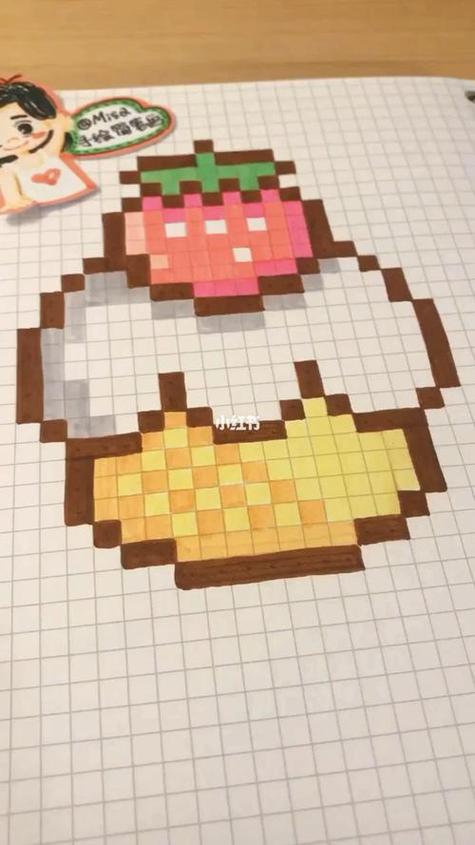 少女心像素画图片