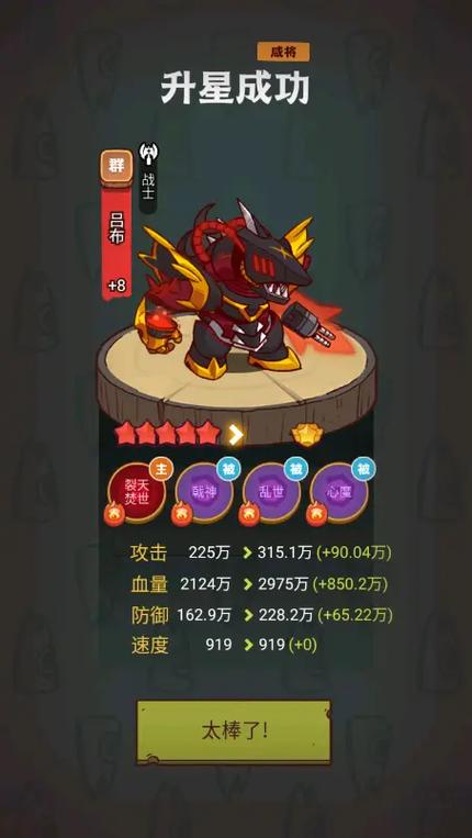 咸鱼之王红将培养顺序
