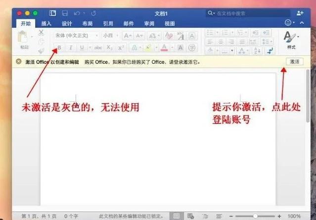 word激活