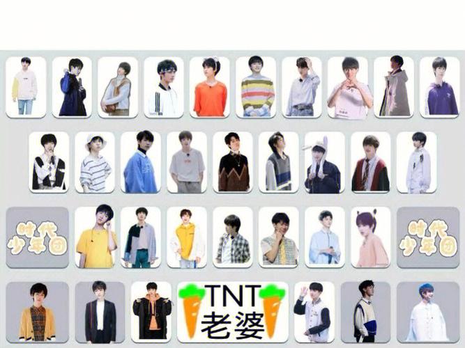 时代少年团26键
