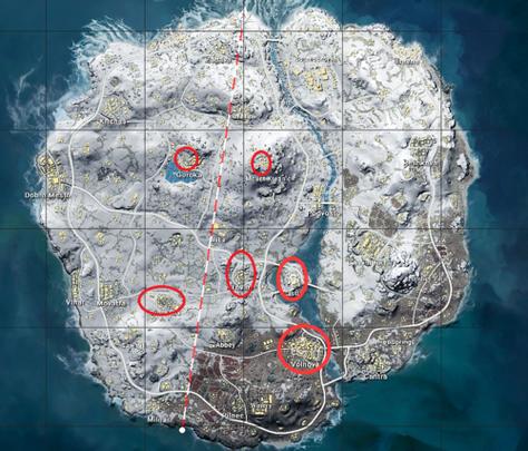 pubg雪地图中文名