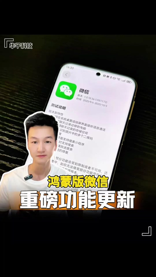 鸿蒙6.0发不了微信视频