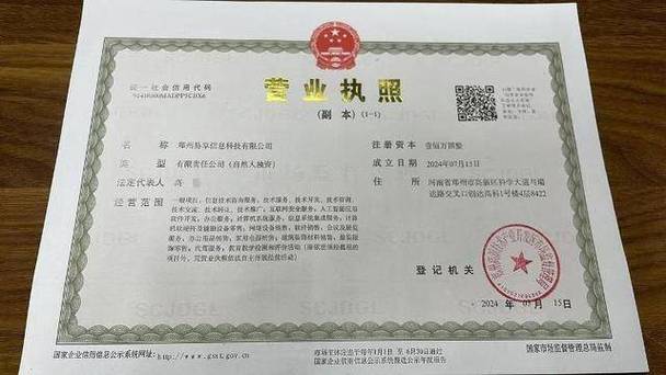 查询企业营业执照照片