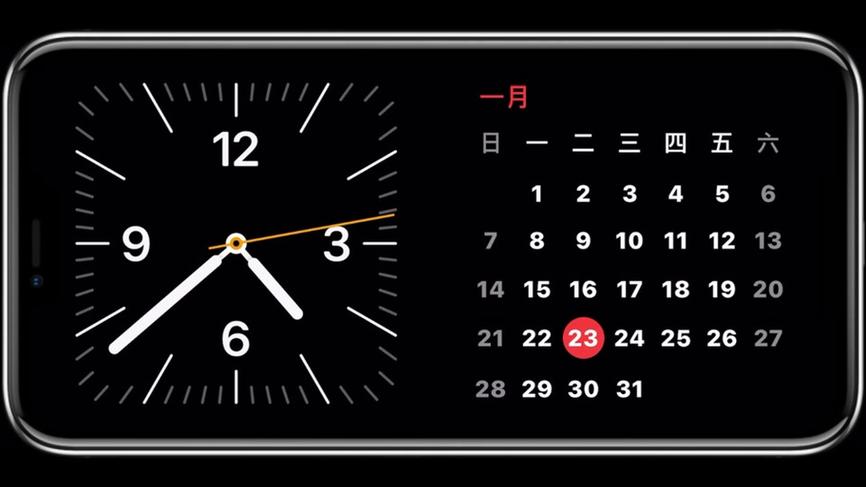 iPad改造成时钟