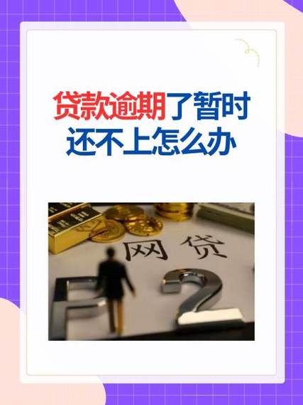 网上贷款逾期了没钱还怎么办