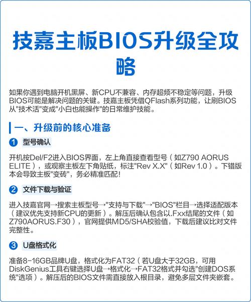 技嘉主板进不了bios怎么办