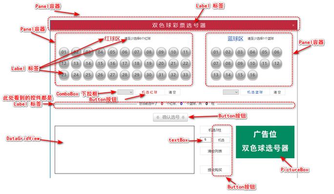 模拟双色球选号软件