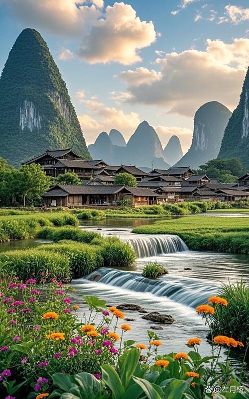 大自然山水图片