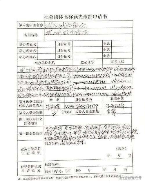 如何申请成立一个协会