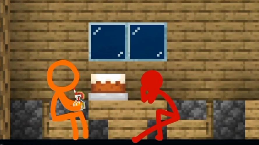 火柴人遇上minecraft16