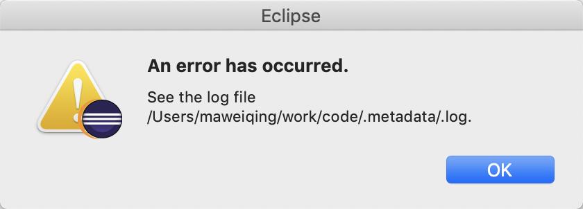 eclipse的启动问题