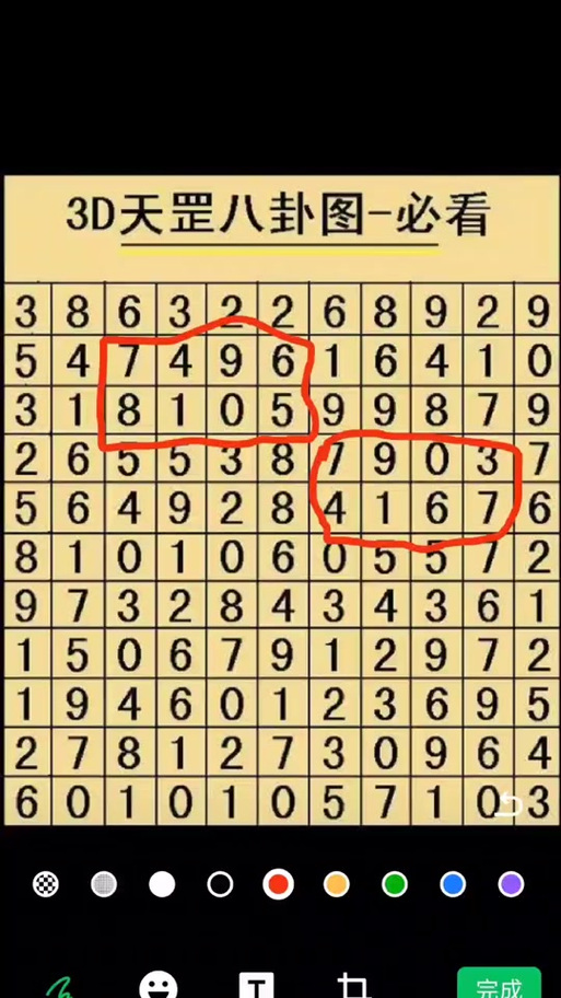 福彩3D魔鬼图