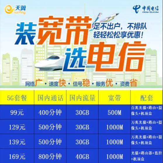 电信可以免费装宽带吗