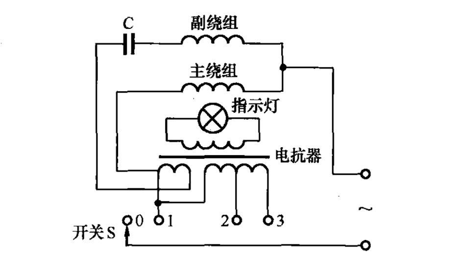 风扇调速开关电路图