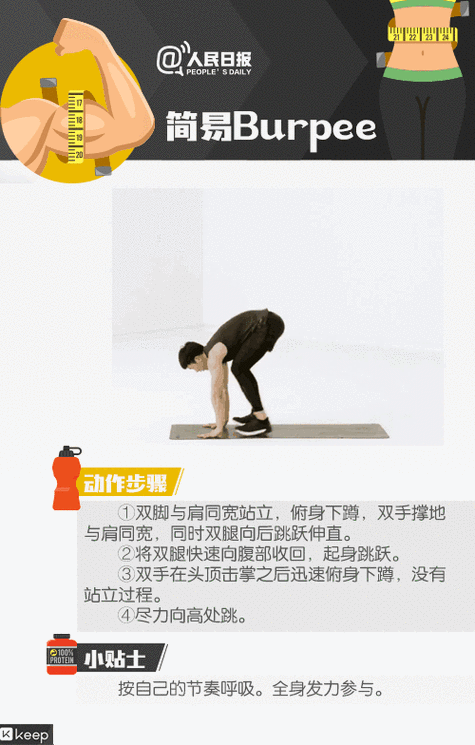 波比跳初学者做多少个