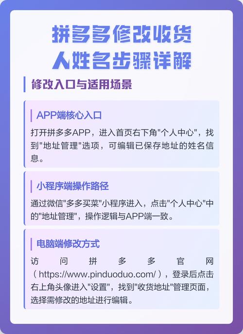 拼多多收件人号码官方给改了