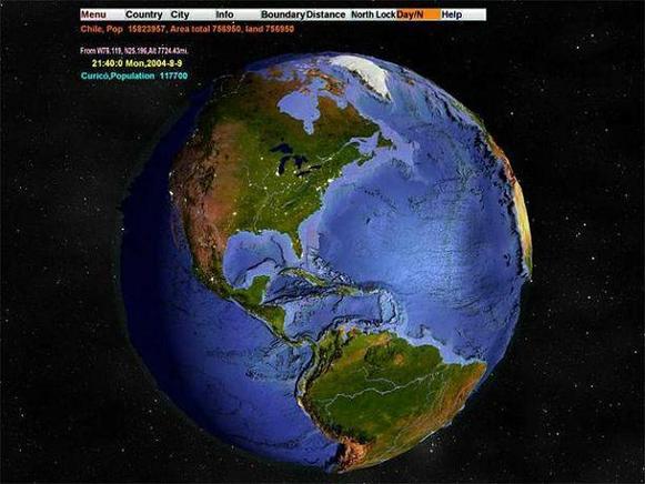 世界地图立体3d版