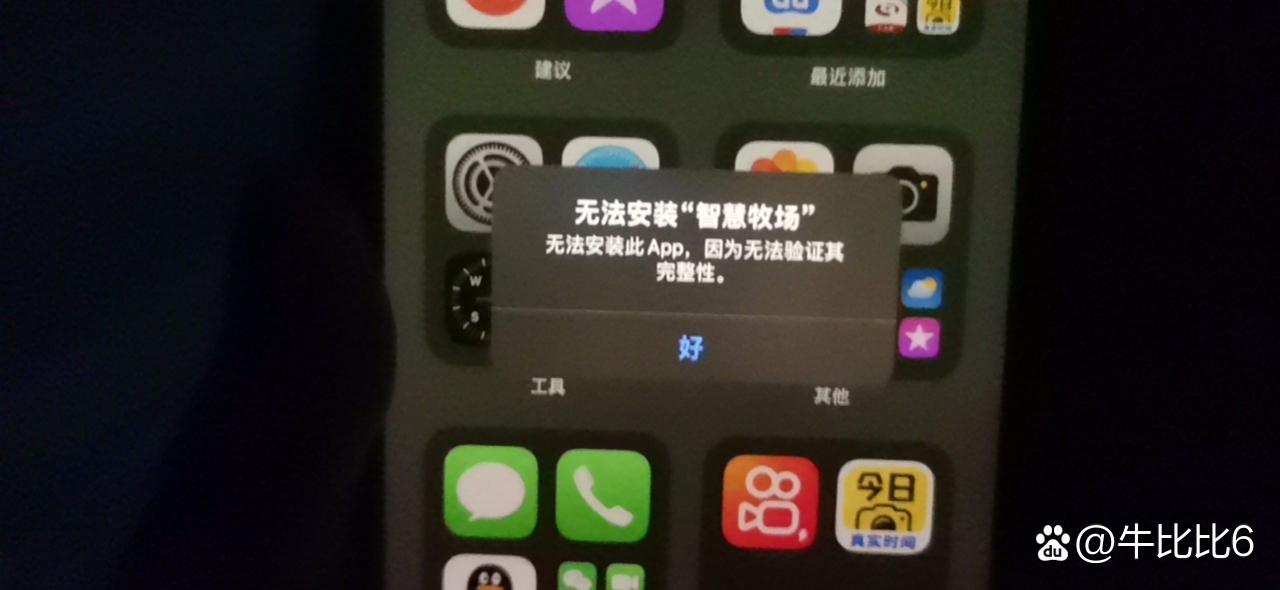 苹果屏幕突然无法被验证