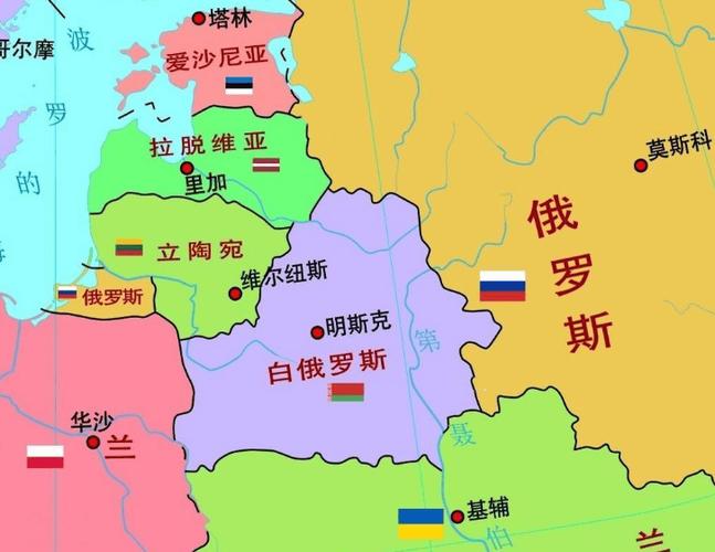 白俄罗斯在地图图标